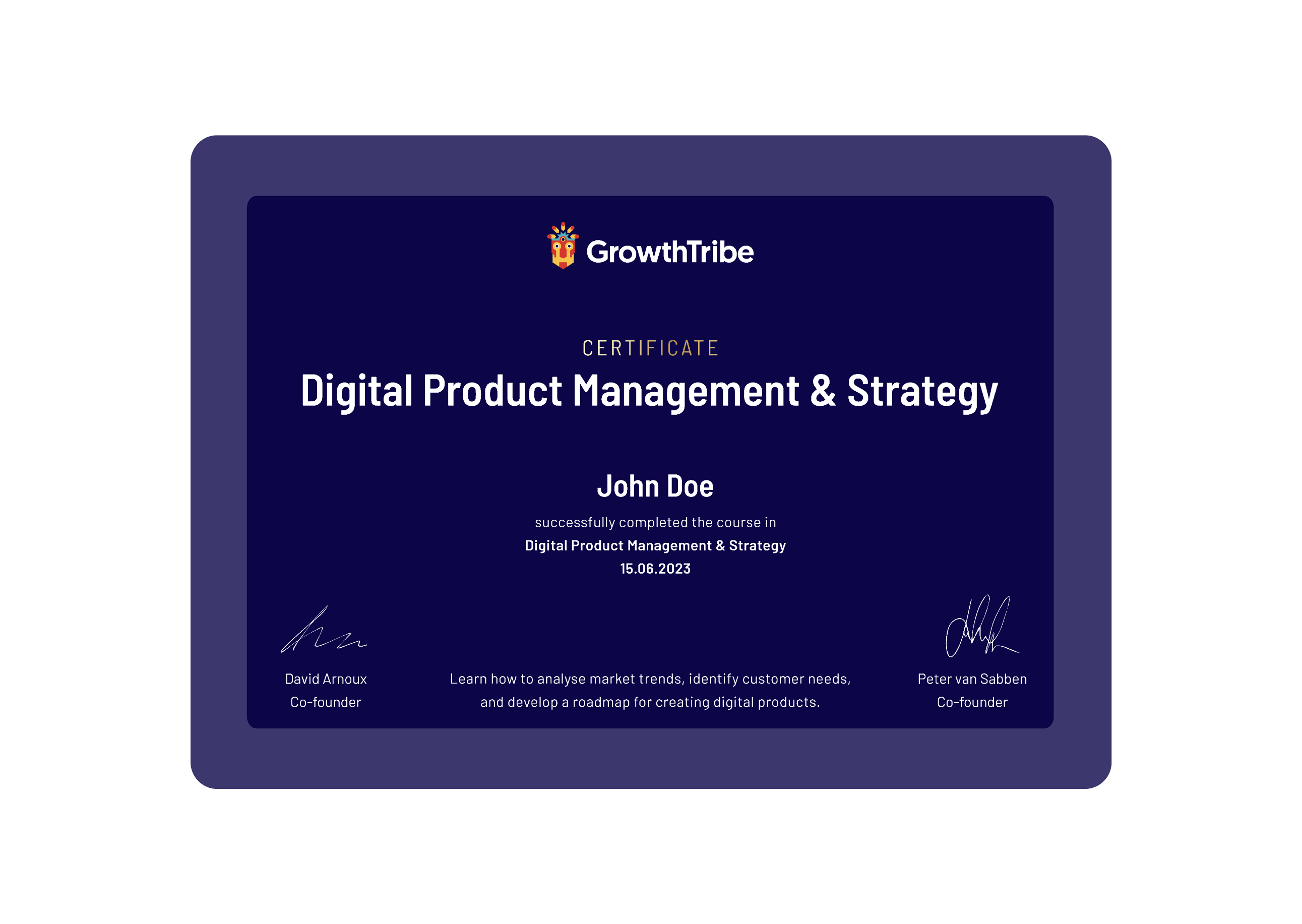 Become a certified product manager: Digital Product Management & Strategy Certificate