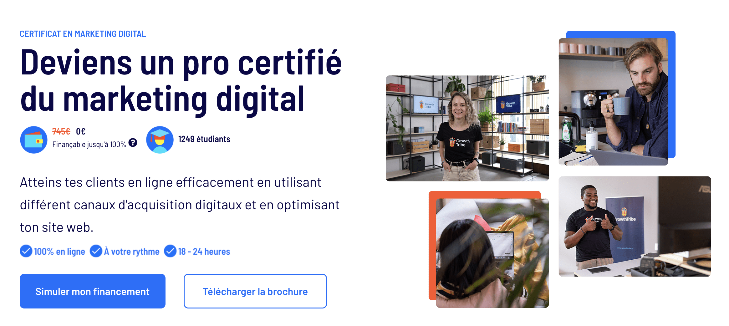 Certificat en marketing digital