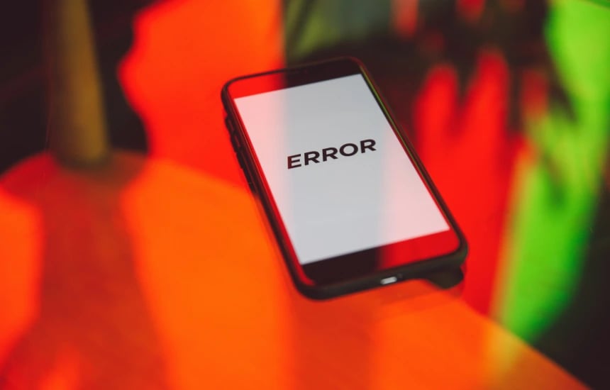error code smarthphone