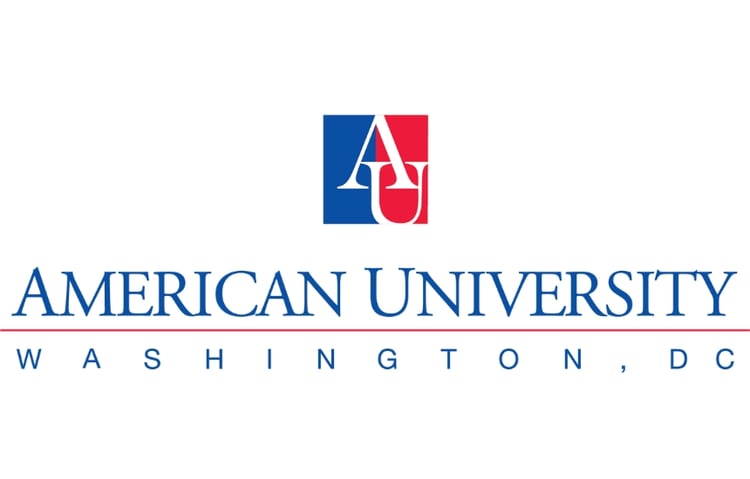 American university Washington logo