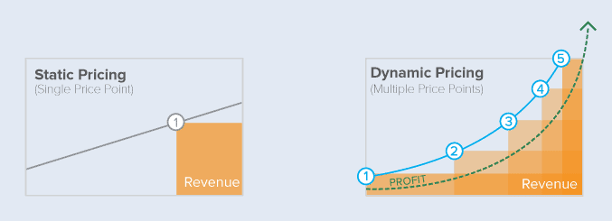 Dynamic pricing with AI