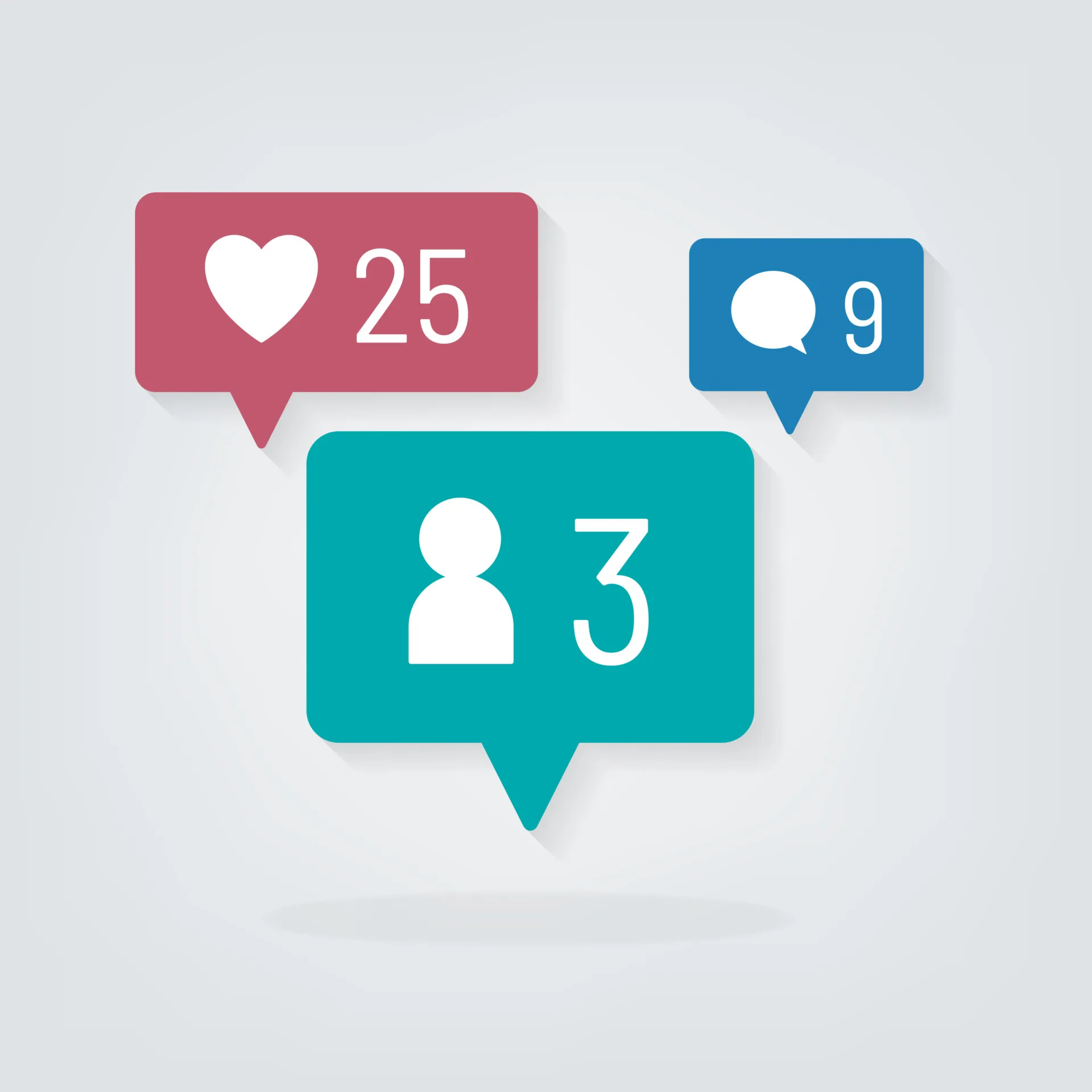 What is Brand Communication: Definition, Strategy & Tips 10 customer touch points as social media reaction popups