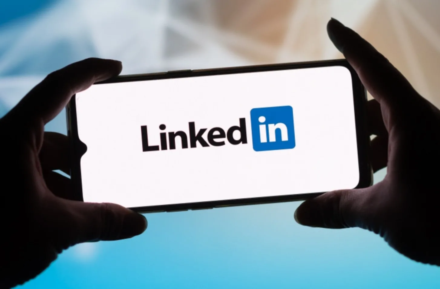 image showing the launch of the linkedin app